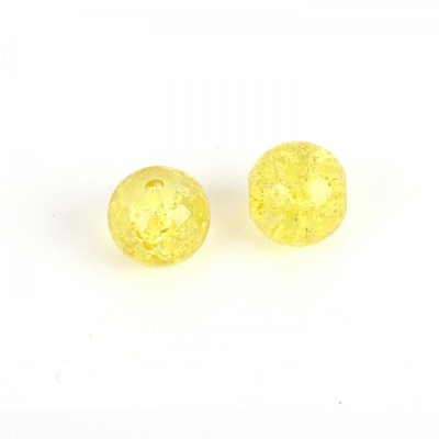 Praskačky gulička 8 mm žltá 10 ks