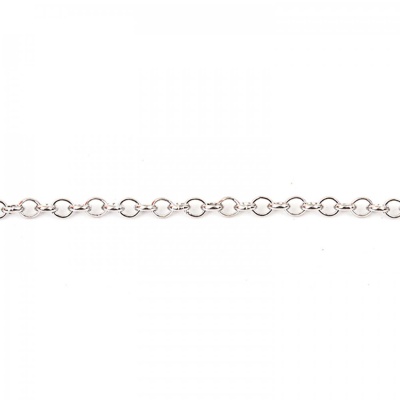 Retiazka platina, 5 x 1,5 mm, 1 m