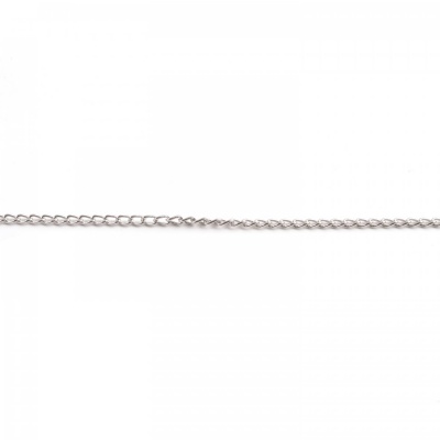Retiazka platina 5 x 3 x 0,8 mm, 1 m
