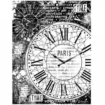 Ryžový papier, A4, Clocks