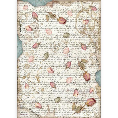Ryžový papier, A4, Passion petals
