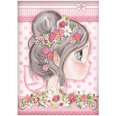 Ryžový papier, A4, Pink fairy