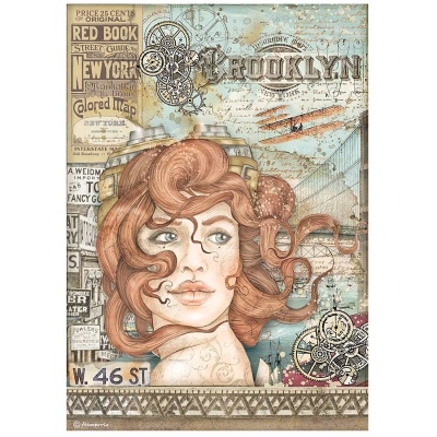 Ryžový papier, A4, Sir Vagabond Aviator Lady