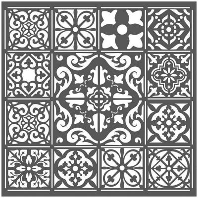Šablóna, Stamperia, 18 x 18 cm, Azulejos tiles