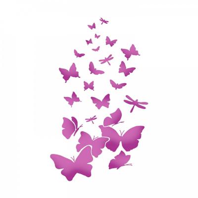 Šablóna, Stamperia, 21 x 29,7 cm, Butterflies