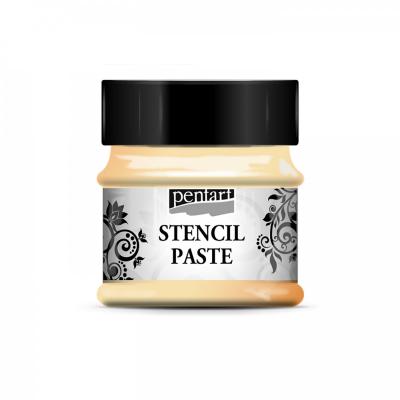 Šablónovacia pasta, perleťová, 50 ml, marhuľová