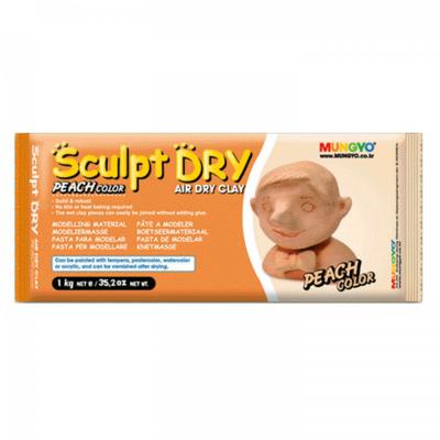 Samotvrdnúca hlina Sculpt Dry 1 kg broskyňová