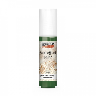 Satinovacia farba na sklo 20 ml, zelená