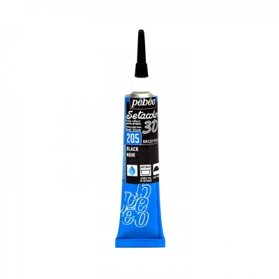 Setacolor 3D 20 ml, brod`pearl, 205 Black