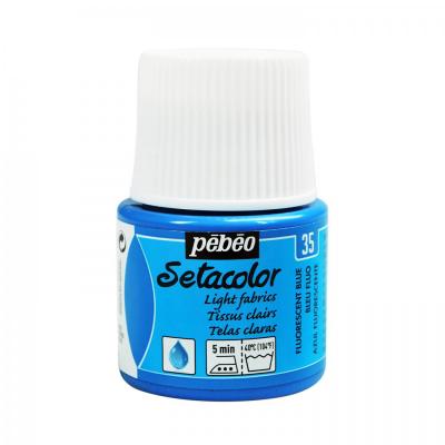 Setacolor light 45 ml, 35 Fluorescent blue