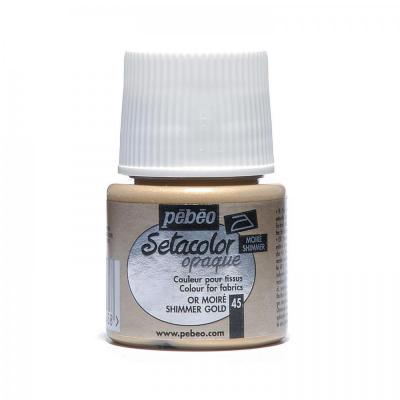 Setacolor opaque 45 ml, 45 Shimmer gold