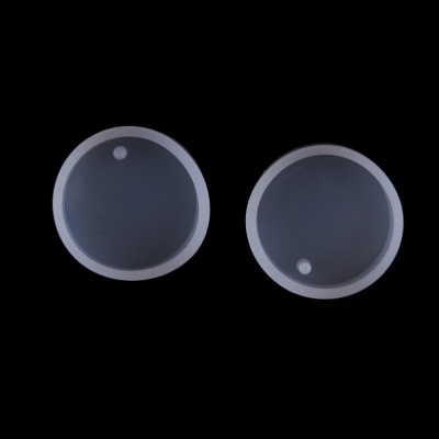 Silikónová forma kruh s dierkou, 28 x 7,5 mm