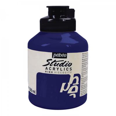 Studio Acrylics 500 ml, 47 Dark cobalt violet hue