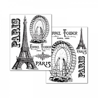 Transferový papier, A4, 2ks, Tour Eiffel