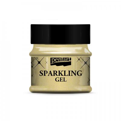 Trblietavý gél, 50 ml, priehľadná strieborná