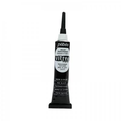 Vitrea 160 kontúra na sklo 20 ml, 66 Ink black