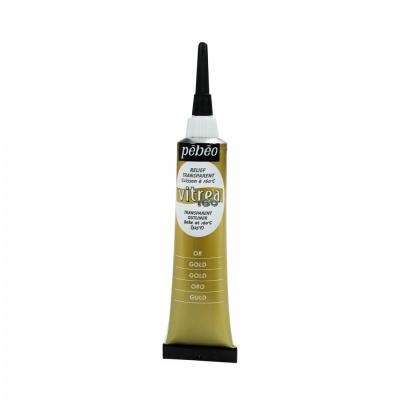 Vitrea 160 kontúra na sklo 20 ml, 68 Gold
