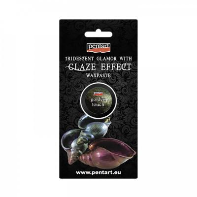 Vosková pasta, glazúrový efekt, 3,5 ml, golden