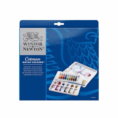 Winsor&Newton, Cotman, akvarelová sada 10 x 8 ml  