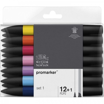 Winsor&Newton, Promarker sada 12+1 Set I