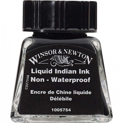 Winsor&Newton, Tuš indická čierna 14 ml