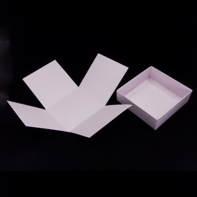 Základ na exploding box, svetloružový, 10 x 10 cm