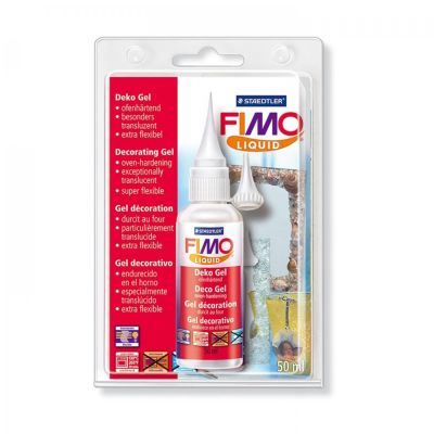 FIMO Liquid Deco Gél, 50 ml, tekutý polymér, priehľadný