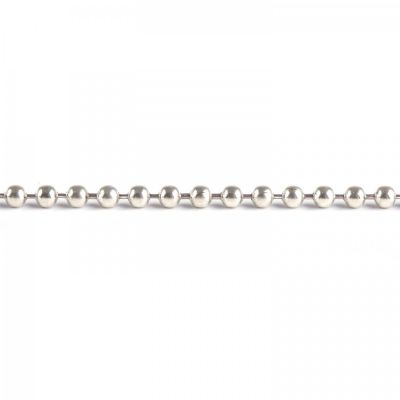 Retiazka - guličková strieborná 2 mm, 1 m