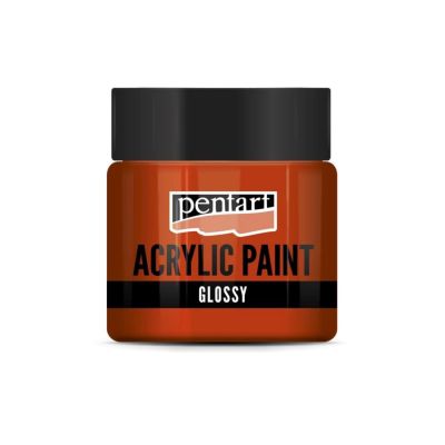 Akrylová farba lesklá 50 ml, červená