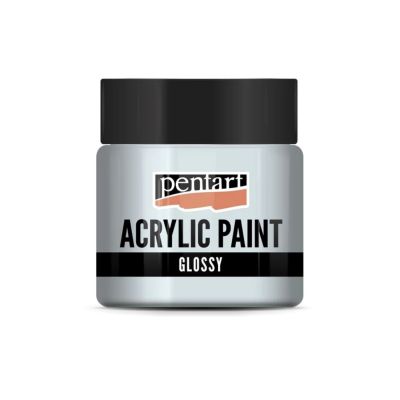 Akrylová farba lesklá 50 ml, ľadová modrá