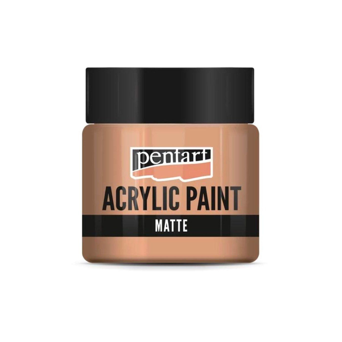 Akrylová farba matná 50 ml, lososová