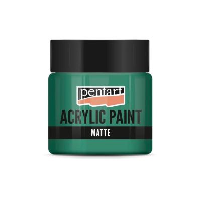 Akrylová farba matná 50 ml, tyrkysová