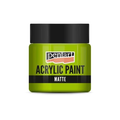 Akrylová farba matná 50 ml, jablková zelená