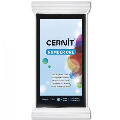 CERNIT Number One 500g, 100 čierna