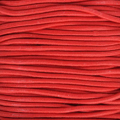 Elastická šnúrka okrúhla, 2 mm, červená