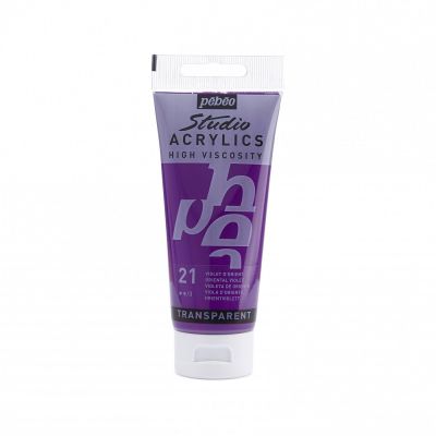 Studio Acrylics 100 ml, 21 Oriental violet