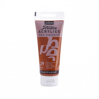 Studio Acrylics 100 ml, 39 Venice red