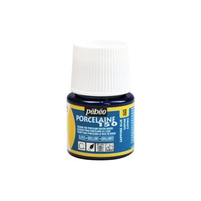 Porcelaine 150 45 ml, 18 Sapphire blue