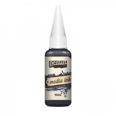 Media Ink atrament 20 ml, čierna
