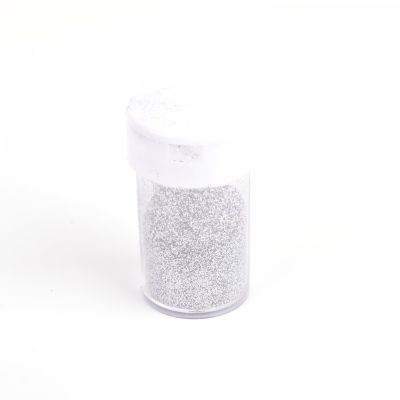 Glitrový prášok strieborný 15 ml
