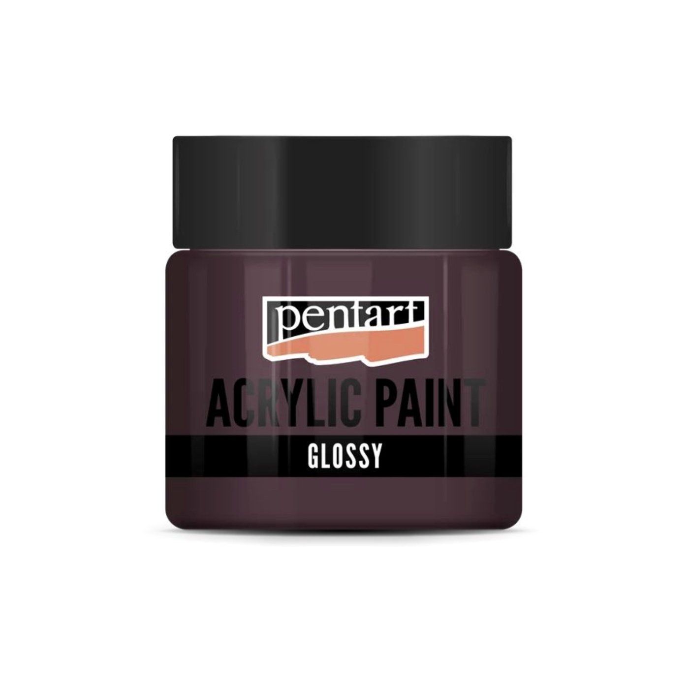 Akrylová farba lesklá 50 ml, baklažánová