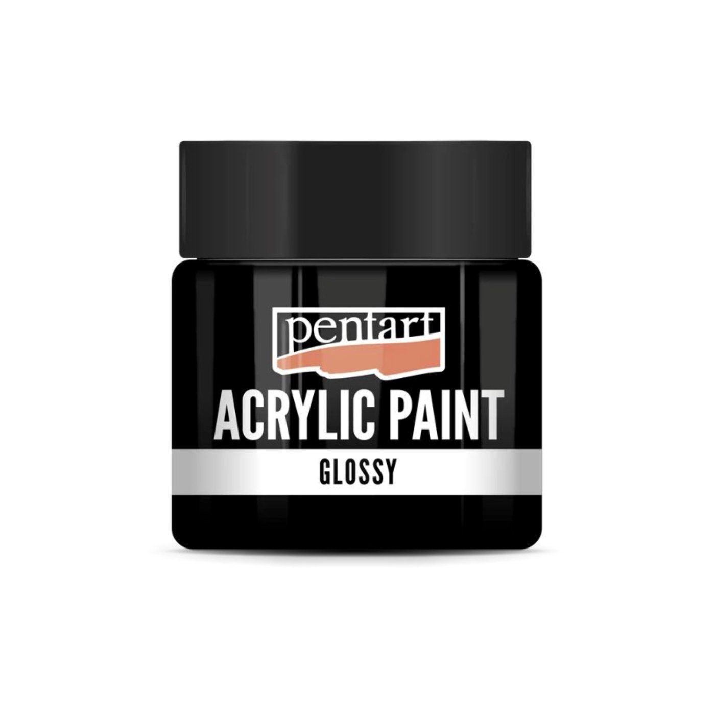 Akrylová farba lesklá 50 ml, čierna