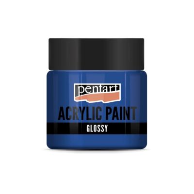 Akrylová farba lesklá 50 ml, modrá