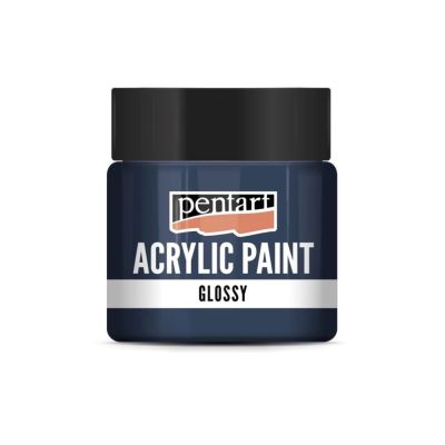 Akrylová farba lesklá 50 ml, indigová modrá