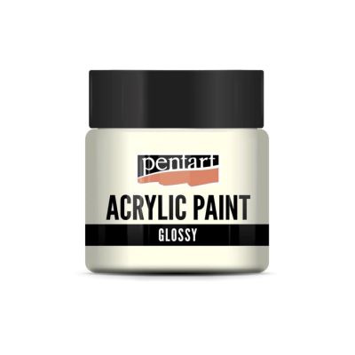Akrylová farba lesklá 50 ml, slonovinová