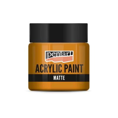 Akrylová farba matná 50 ml, pomarančová
