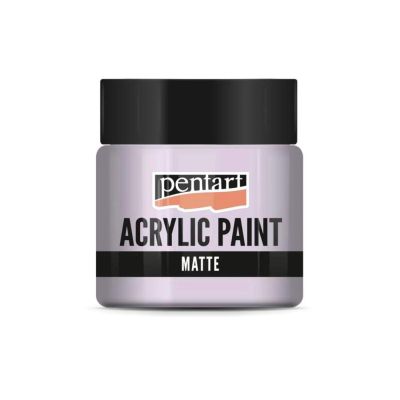 Akrylová farba matná 50 ml, pastelová fialová