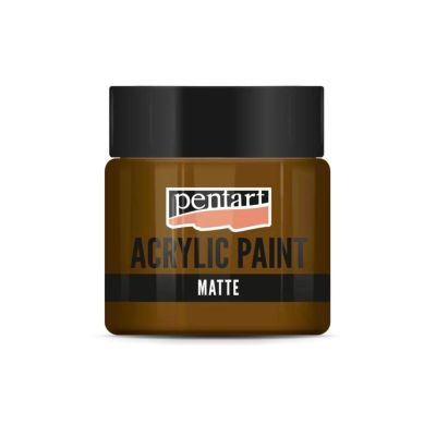 Akrylová farba matná 50 ml, gaštanová
