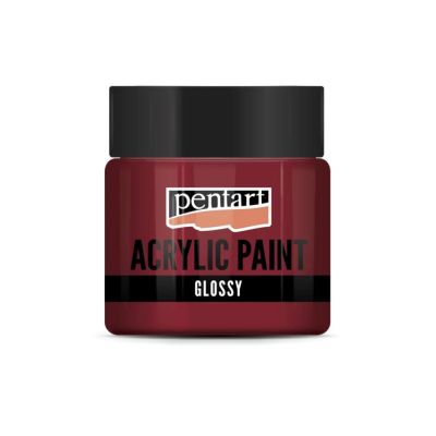 Akrylová farba lesklá 50 ml, červené víno