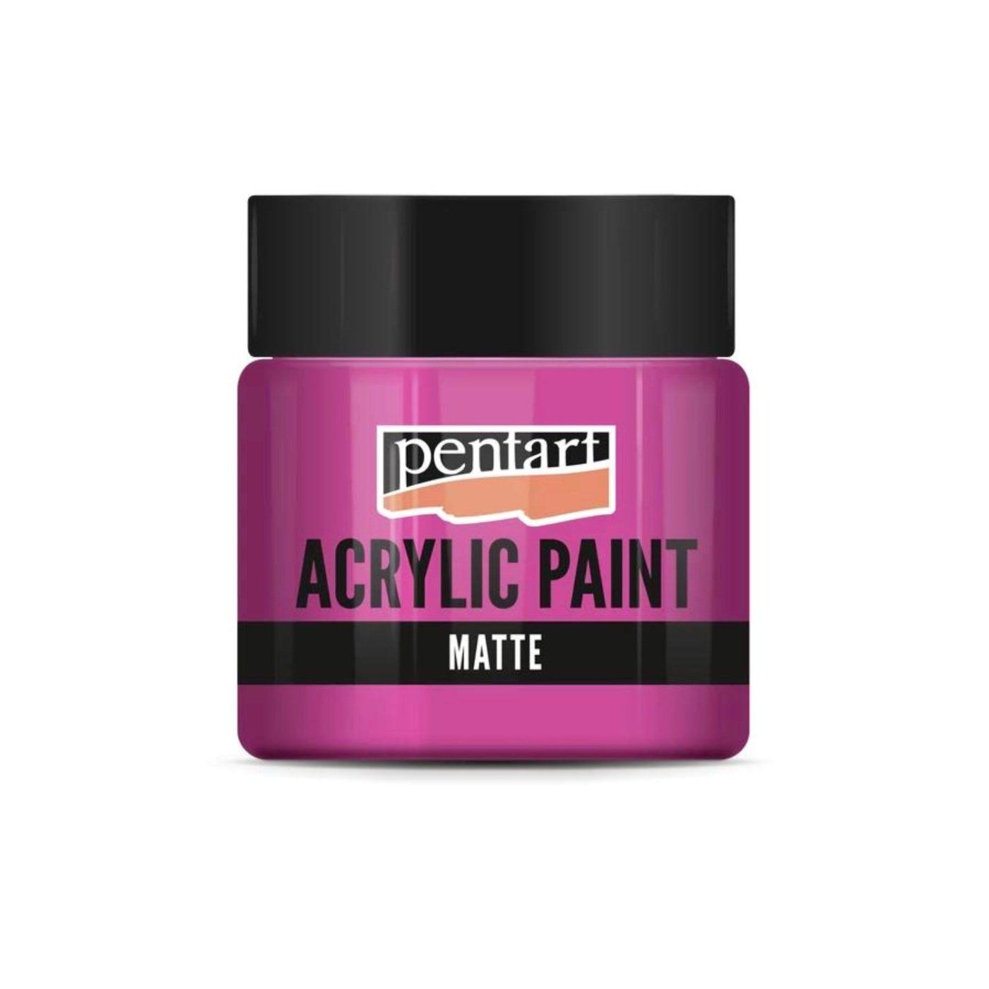 Akrylová farba matná 50 ml, magenta